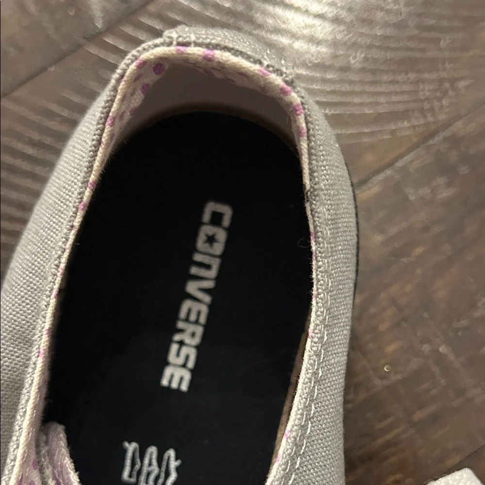 Converse ALL⭐️STAR Gray Canvas Sneakers Junior US size 5